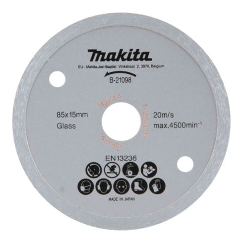 MAKITA Diamanttrennscheibe 85x1,8x15 mm B-21098