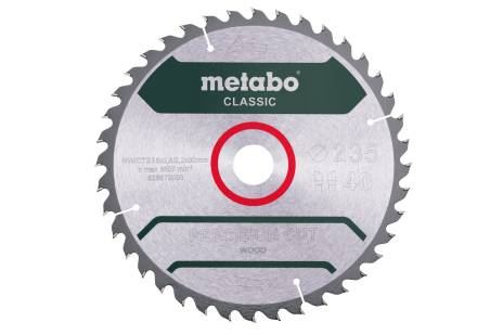 METABO Sägeblatt „Precision Cut Wood – Classic“, 235x30 mm, 40 Zähne, 15° 628679000