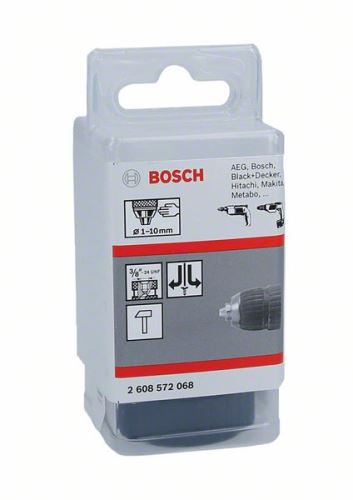 BOSCH Schnellspannfutter bis 10 mm 1-10 mm, 3/8" – 24 2608572068