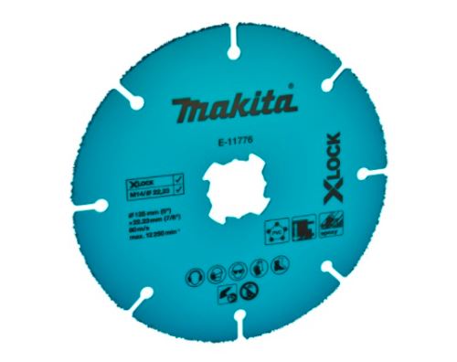 MAKITA Diamanttrennscheibe TCT X-Lock 125x2x22,23 mm E-11776