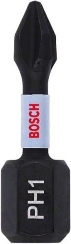 BOSCH PH1 Impact Control Bit 25 mm, 2 Stück 2608522468