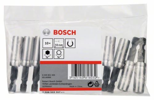 BOSCH Universalhalter mit 1/4" Sechskantschaft, magnetisch (10 Stück) 2608522317