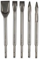 MAKITA Satz selbstschärfender Meißel SDS-Plus: Eckzahn 2x, 20 mm flach 2x, 40 mm 1x, Länge 250 m E-13188