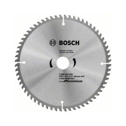 BOSCH Sägeblatt Eco für Aluminium 230x3,0/2,2x30 64Z 2608644392