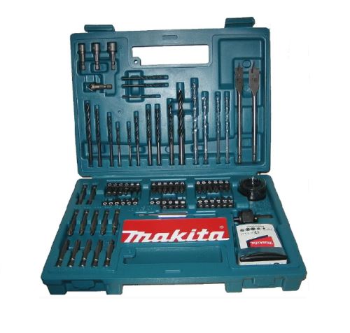 MAKITA Bit- und Bohrer-Set 100-teilig im Kunststoffkoffer B-54520