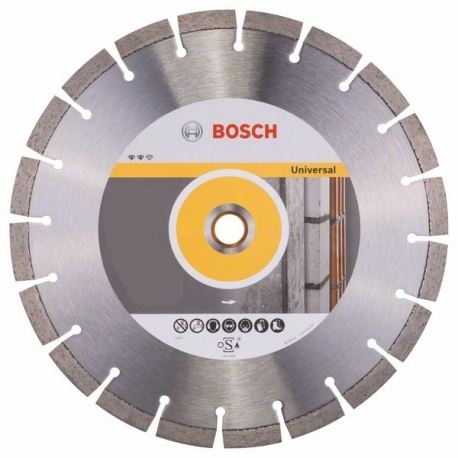 BOSCH Diamant-Trennscheibe ECO für Universal 125x22,23x2,0x7 (10 Stück) 2608615041