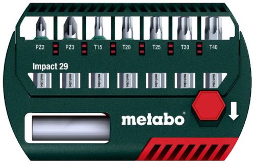 METABO Bitsatz 29 mm (8 Stück) für Schlagschrauber 628849000
