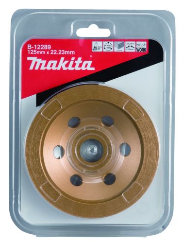 MAKITA Diamantschleifscheibe für Feinschliff 125x22,23 mm B-12289