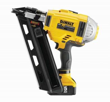 DeWALT Akku-Nagler 90 mm, 18 V / 5,0 Ah, DCN695P2