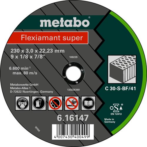 METABO Trennscheibe - Stein 115x2,5x22,2 mm 616728000