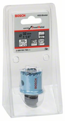 BOSCH Blechlochsäge für Blech 32 mm, 1 1/4" 2608584788