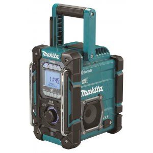 MAKITA Wiederaufladbares Radio mit Ladegerät, DAB, Bluetooth, Li-Ion CXT 10,8/12V, LXT14,4/18V Z DMR301