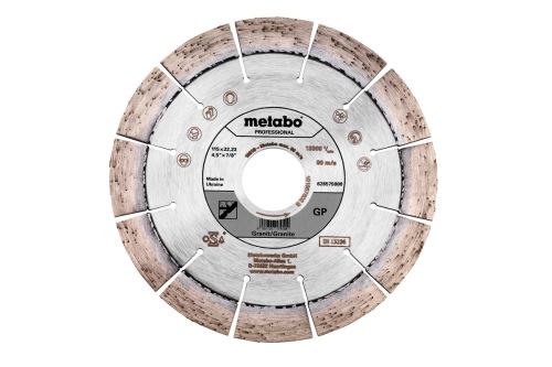 METABO Diamant-Trennscheibe Dia-TS115x22,23mm – CP, Beton, Professional 628575000