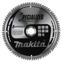 MAKITA Sägeblatt Holz Efficut 260x2,15x30 mm 80 Zähne B-67290