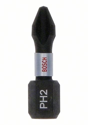 BOSCH Bitsatz Impact PH2 25 mm, 25 Stück, Tic Tac 2607002803